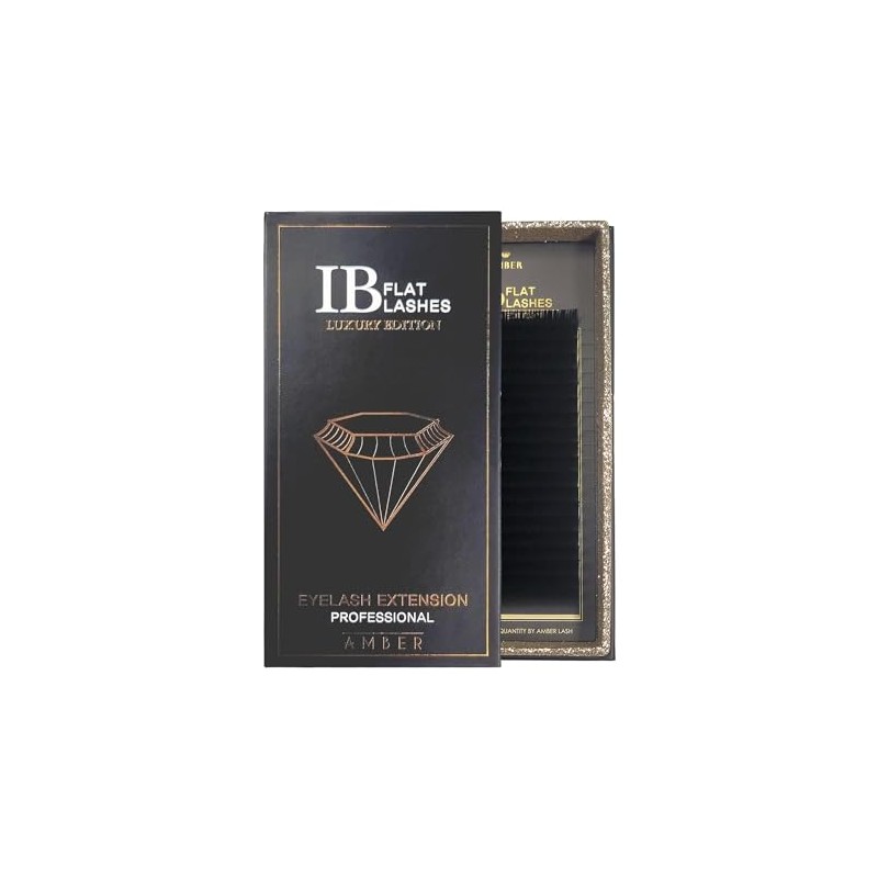 IB Lash, Premium Flat Lashes for Eyelash Extensions by Amber
