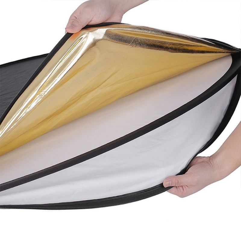 Light Reflector 80CM 5 in 1 Multi Disc Collapsible Circular