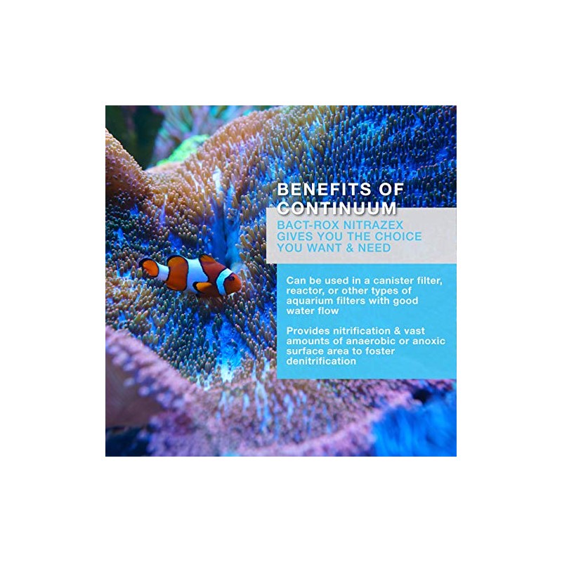 Continuum Aquatics Bact Rox Nitrazex – Small Porous Filtration Media