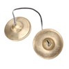 Tibetan Cymbals Auspicious Symbols Handcraft Tibetan Tingsha Cymbals Portable Brass