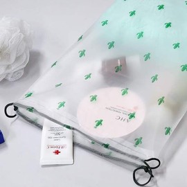 Cactus Pouch Extra Large Travel Pouch Luggage Organizer Cosmetic Pouch Gift Wrapping / 선인장 파우치 특대 여행파우치 케리어정리 화장품파우치 선물포장