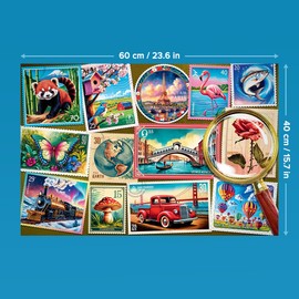 Trefl EasyPiece Jigsaw Puzzle - 300 Large Pieces, Easy to Assemble, for Adults and Children from 10 Years, Multicoloured, 23100