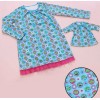 Unbranded Matching Girl & 18" Doll Nightgowns Set Sz 6-16 Frog Pajamas Fits American  - 6