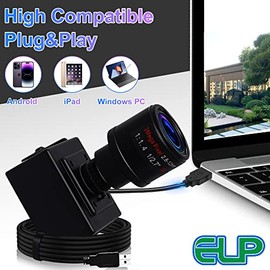 ELP 2.8-12mm Varifocal Lens HD 1080P Webcam for Mac