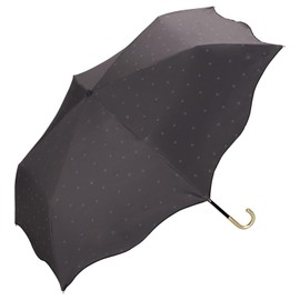 [2025] Wpc. 801-17761-102 Parasol Light Shielding Heart Mellow Mini Charcoal <100% Shading Ratio / 100% UV Reduction / UPF 50+ / Heat Blocking/Rain / Rain / Sun / Rain / Sun Umbrella Lightweight
