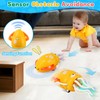 LZZAPJ USB Rechargeable Dancing Octopus Baby Toy - Electric Crawling
