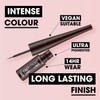 Collection Cosmetics Fast Stroke Long Wear Liner, 14-Hour Wear, Intense