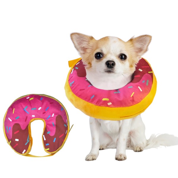 Dog Neck Donut Collar - Inflatable Dog Donut Collar for