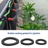 OTOTEC 30Pcs Pipeline Seal Rubber Kitchen Sink Rubber Washer Shower