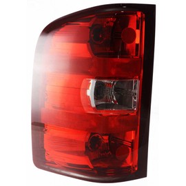 KarParts360 For GMC Sierra 1500 Tail Light Assembly 2012 Driver and Passenger Side Pair SL/SLE Model For GM2800207 | 25958482