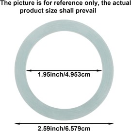 SAHENITEANA Blender Gasket Seals Blender Gasket Replacement Part for Oster and Osterizer Blender Models, O-Ring Gasket Seal (8 Pack)