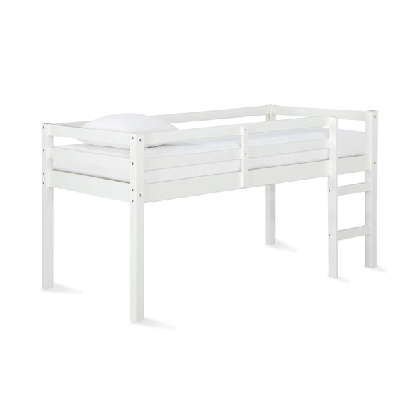 Dorel Living Milton Junior Twin Loft Bed, White