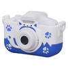 Kids Camera Small Portable Blue Children's Cute Cartoon Fox Shape