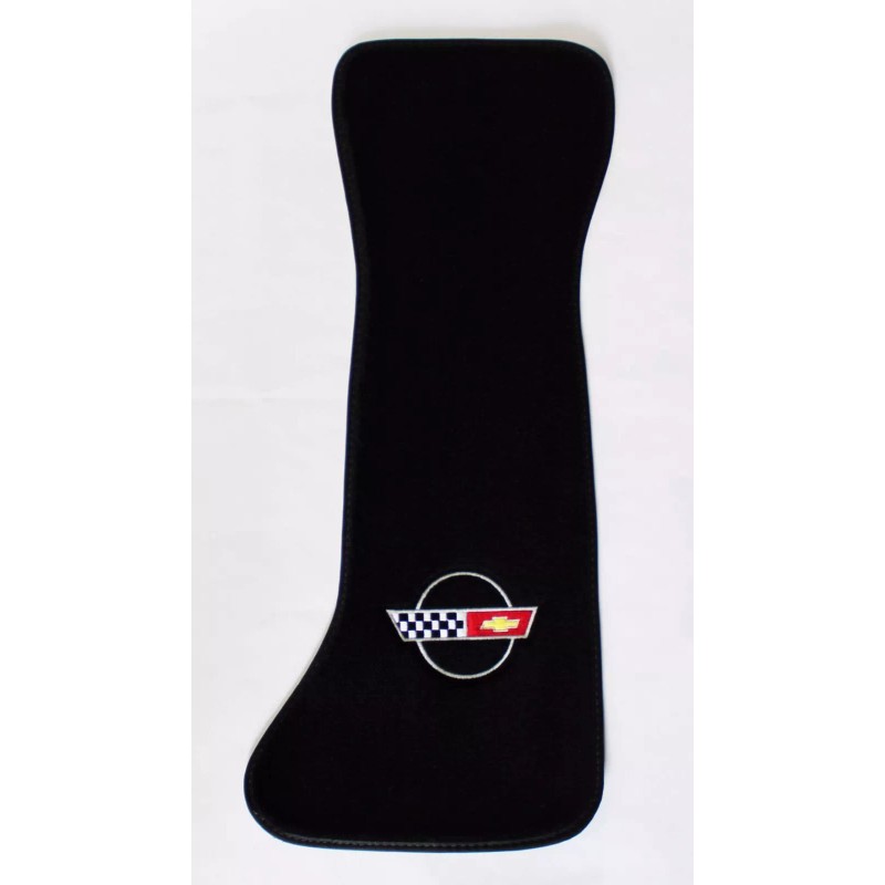 AFM NEW! FLOOR MATS 1984-1996 Corvette With Embroidered Circle Emblem