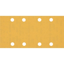 Bosch Professional Expert C470 Sandpaper with 8 Holes (for Hardwood, Paint on Wood, 93 x 186 mm, Grit 240, Orbital Sander Accessories), Pack of 10