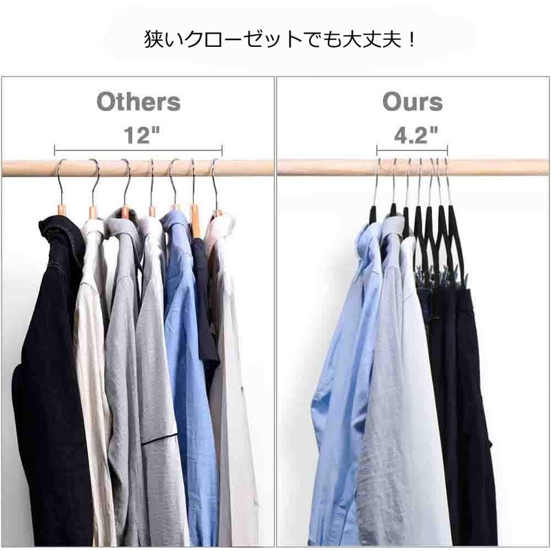 Hangerman Basic Hangers, Suede Hangers, Bottom Hangers, Non Slip Hangers,