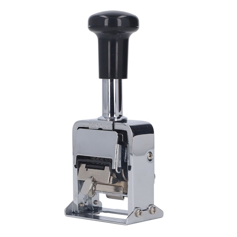 Automatic Numbering Machine Zinc Alloy Easy Operation Clear Inking Self