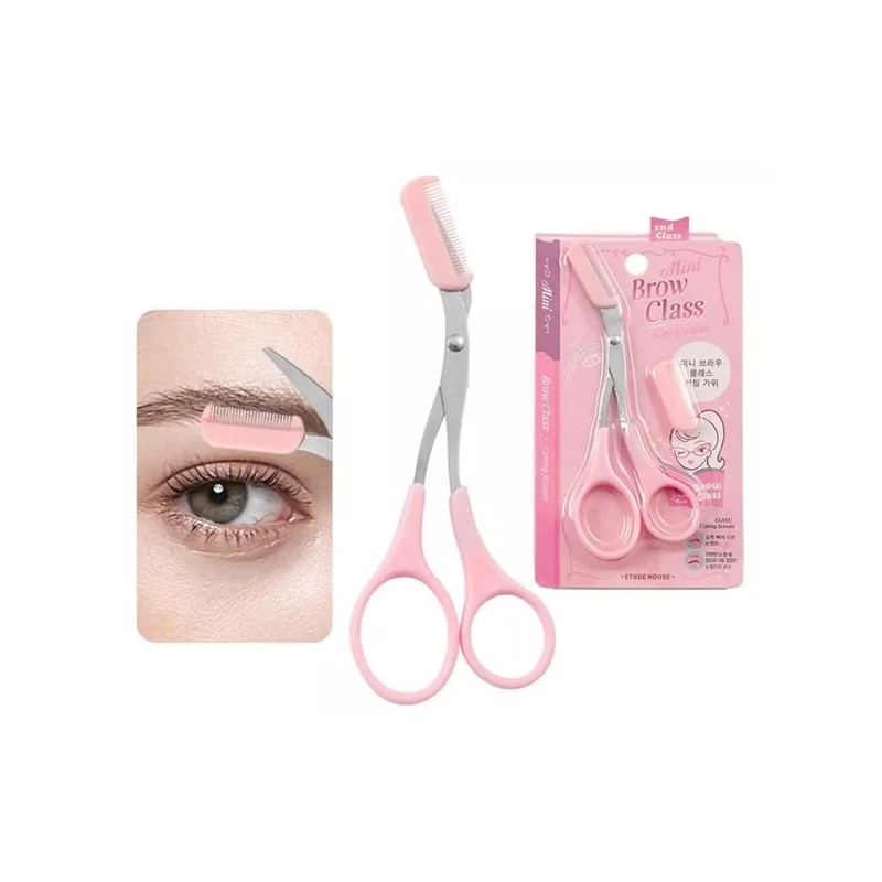 AJC Toys Tijera Con Peine Perfilador De Cejas Y Pestañas