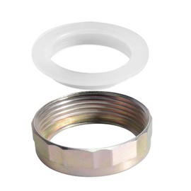 KONE Strainer Joint Nut and Fixing Accessory, Stainless Steel Connection Nut Fit for 3-1/2 Inch Kitchen Sink Drain, Easy Installation, No Plumber Putty Needed