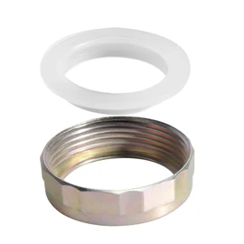 KONE Strainer Joint Nut and Fixing Accessory, Stainless Steel Connection Nut Fit for 3-1/2 Inch Kitchen Sink Drain, Easy Installation, No Plumber Putty Needed
