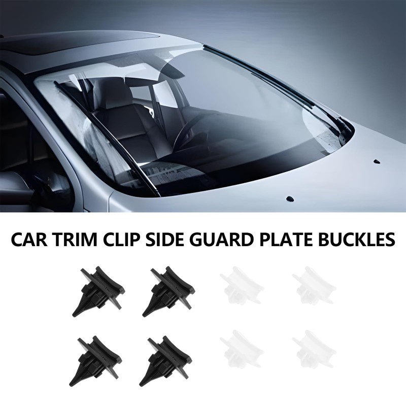 ECSiNG 40Pcs Front Windscreen Side Trim Clips A Pillar Moulding