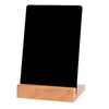 DIZLAS Signs Chalkboard Tabletop Mini Size Wooden Chalkboard Board Menu