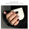 Semi Cured Gel Strips Nail Art Sticker Wrap Halloween