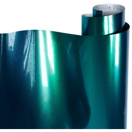 VViViD+ Gloss Goblin Blue Premium Vinyl Wrap Film (1.5ft x 5ft)