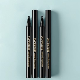 Unipicture tattoo eyeliner 3 dots 0.9ml, black, 2 pcs. / 유니픽쳐 타투 아이라이너 3도트 0.9ml, 블랙, 2개