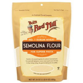 Bob's Red Mill Semolina Pasta Flour, 680 Grams