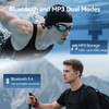 NANK Runner4 Swimming Headphones, IP68 Bone Conduction Headphones & 16GB
