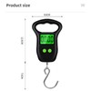 50kg/10g Digital Hanging Scales Portable Luggage Weight Scales Electronic LCD
