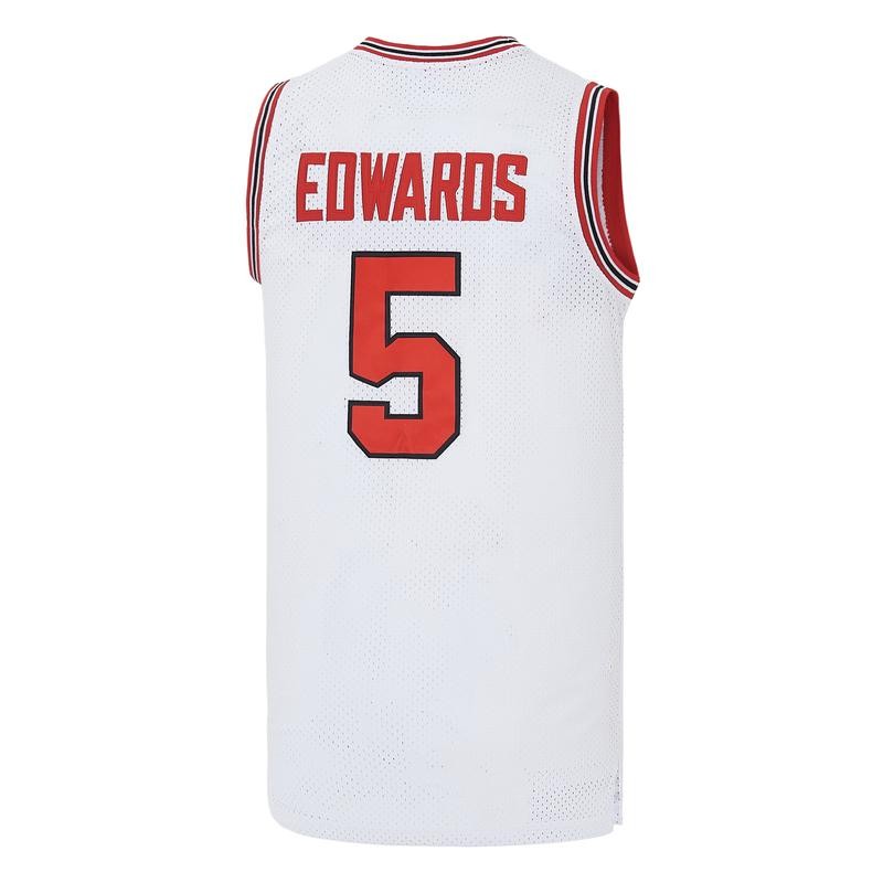 Men's Anthony Edwards #5 Georgia College #5 Basketball Jersey Embroidery