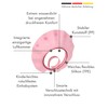CUSCHCO® Duschhaube Kinder - Rosa - Extrem wasserdicht bei angenehmen