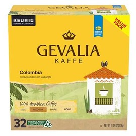 Gevalia Colombia Medium Roast K-Cup® Coffee Pods (32 ct Box)
