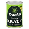 Franks Kraut, Shredded, Canned, 14-ounces (Pack of24)