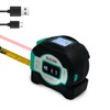 Digital Laser Tape Measure with Charging, 197-Ft Laser Tape Measure