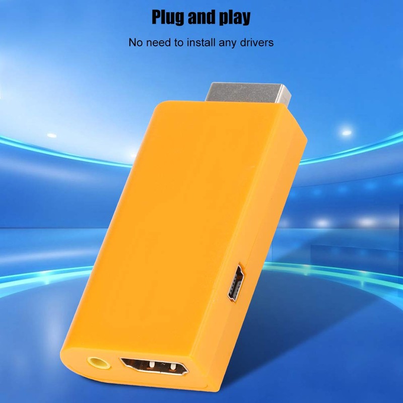 1080P PS1/ to HDMI Converter, Audio Video HDMI HD Adapter
