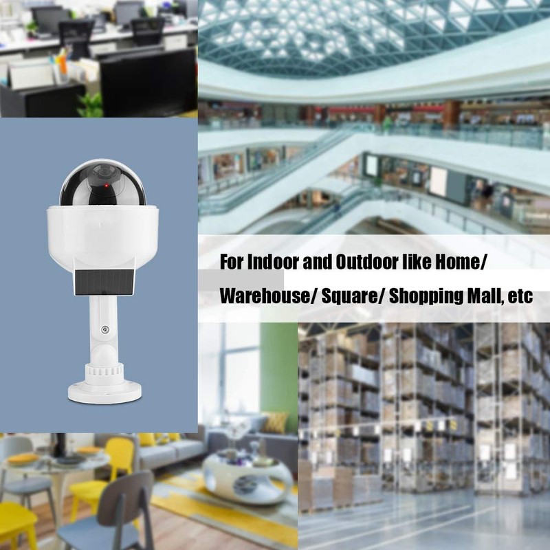 Topiky Dummy Camera, Waterproof Wall Mounted Dummy Camera Indoor &
