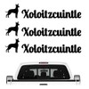 siviwonder Xoloitzcuintle Xolo Sticker Set of 3 Dog Stickers Dog