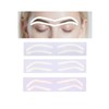 36 Pcs Disposable Eyebrow Tape Stencil, Brow Stickers Strips Stencils