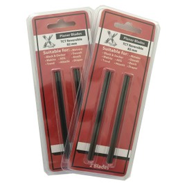 Replacement for POWERTEC 128310 3-1/4-Inch Carbide Planer Blades for Bosch PA1202, Set of 4 PCS