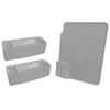 Performance Cutting Board Counter Catcher Home Kitchen Tools Set, Steel
