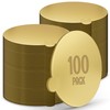 O'CREME Gold Round Mini Cake Boards with Tab – 3-1/4