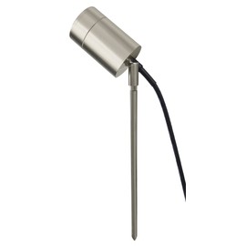 Long Life Lamp Company Stainless Steel Garden Ground Spike Light Adjustable Outdoor GU10 Spike Mains