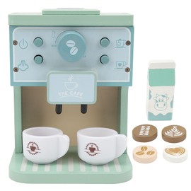 Coffee Maker Toy Fun Early Education Simulation Milk Cups Round Sheets Coffee Machine Toys for Boys Girls