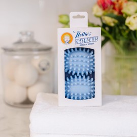 Nellie's Dryerballs - Eco-Conscious Laundry Dryer Balls - Softens Fabrics, Reduces Wrinkles, and Shortens Drying Time - Dryer Sheet Alternative (2 Pack) - (Made in Canada)