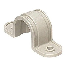 Mirai Industry S-16J VE Dual Saddle, For VE Pipe 16 and TL Tube 16, Beige, 50 Pieces