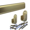 CUSTOM CUT | Oval Closet Rod | Up to 36"