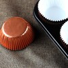 Foil Cupcake Liners Baking Cups Paper Standard Rose Gold, 200